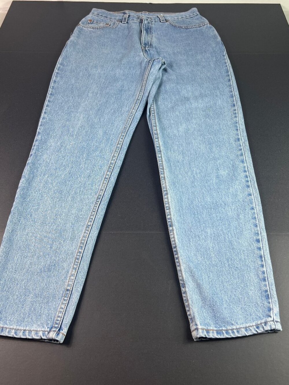 Y2K Levi's Jeans Women's 28x29* 512 Slim Tapered Light Blue Faded Denim Tag 10 R